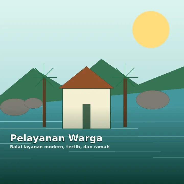 Ilustrasi pelayanan Kelurahan Belinyu