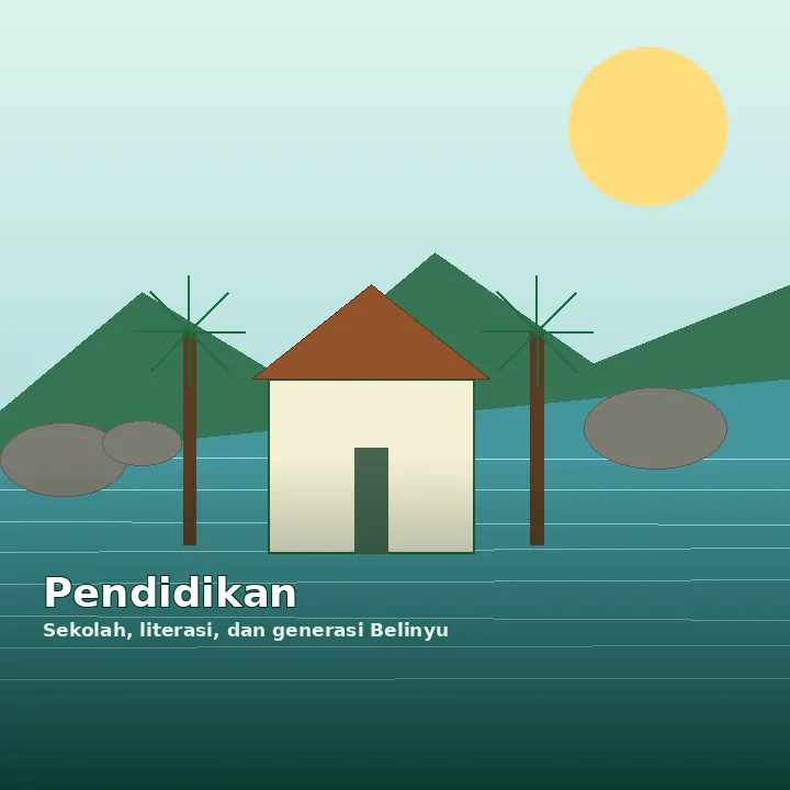 Ilustrasi pendidikan dan pengembangan sumber daya manusia Belinyu
